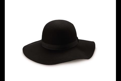 Women's felt hat, £7.99